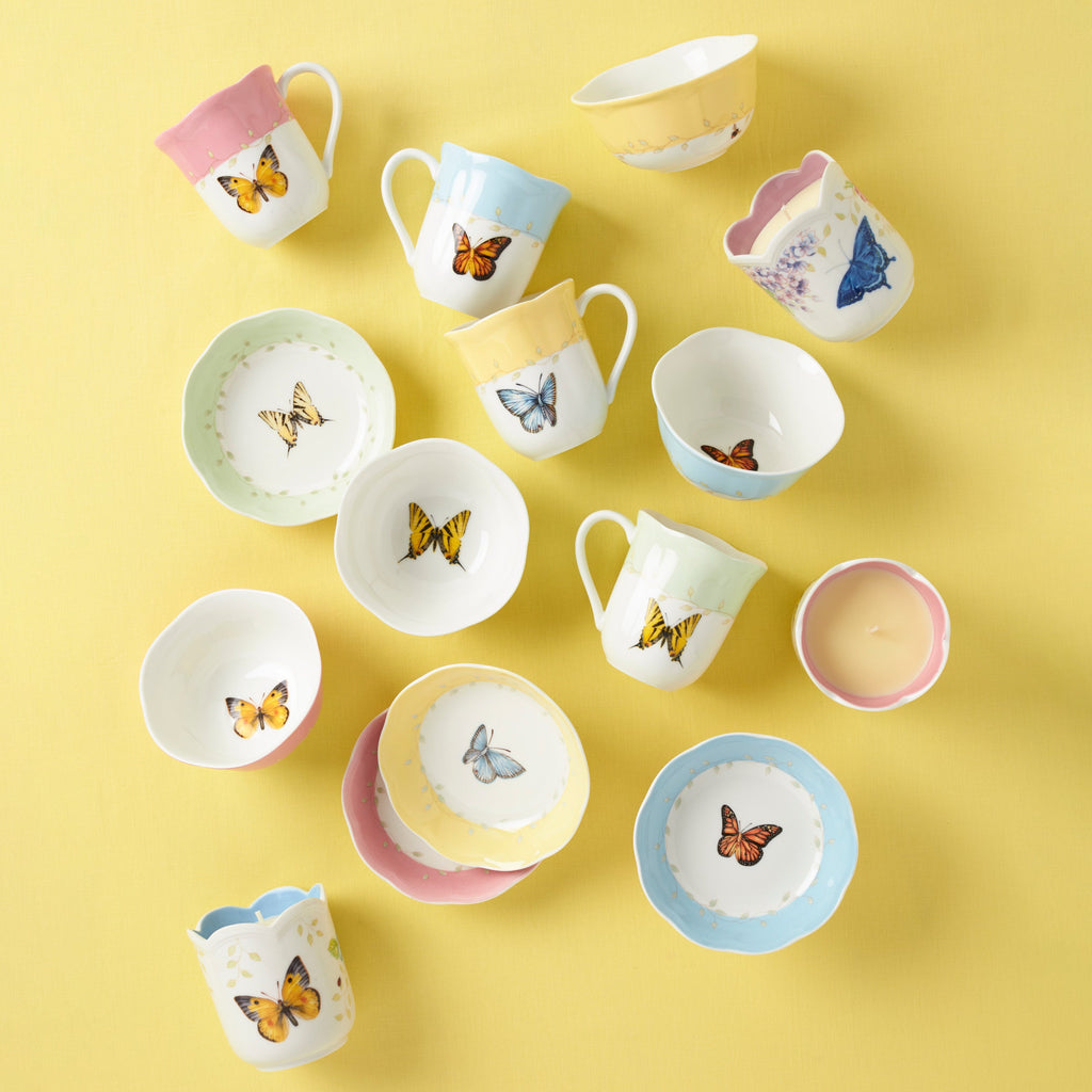 Butterfly Meadow Mugs - Set of 4