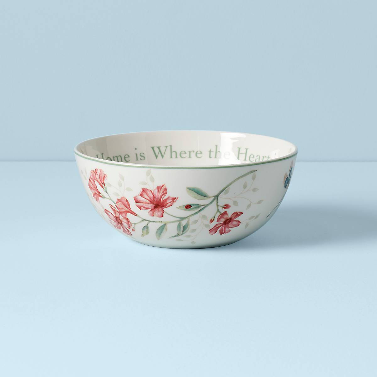 "Butterfly Meadow ""Home is Where The Heart is"" Bowl"