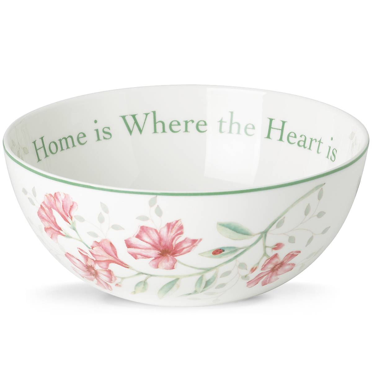 "Butterfly Meadow ""Home is Where The Heart is"" Bowl"