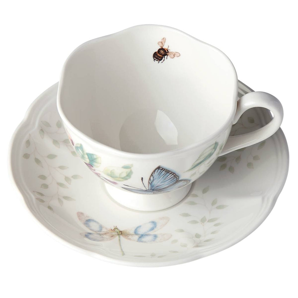Butterfly Meadow Blue Cup & Saucer