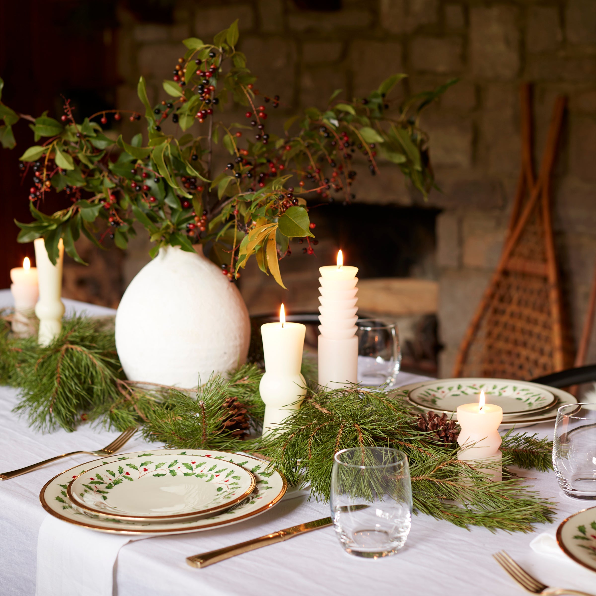 Holiday 6-Piece Salad Plate Set