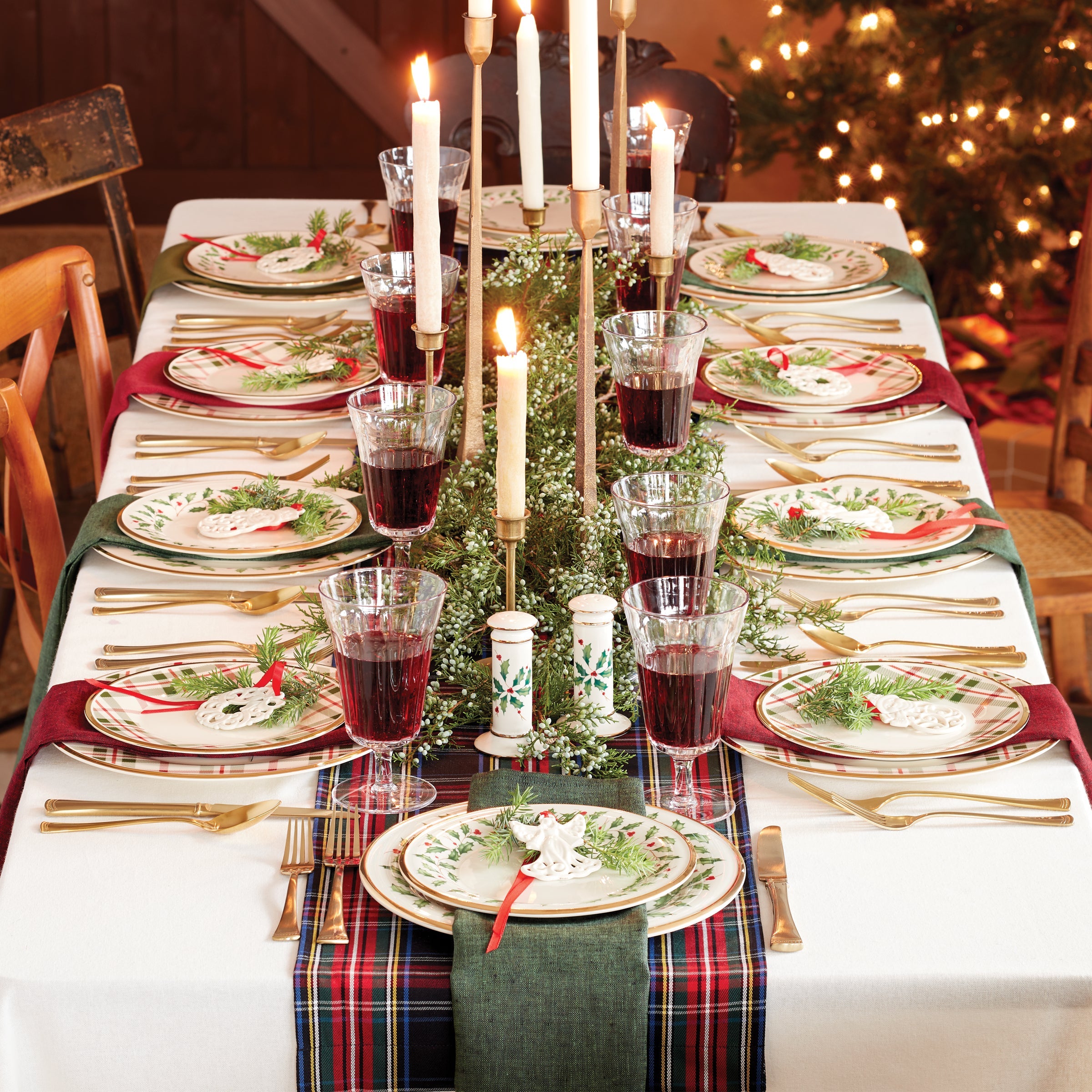 Holiday 6-Piece Salad Plate Set