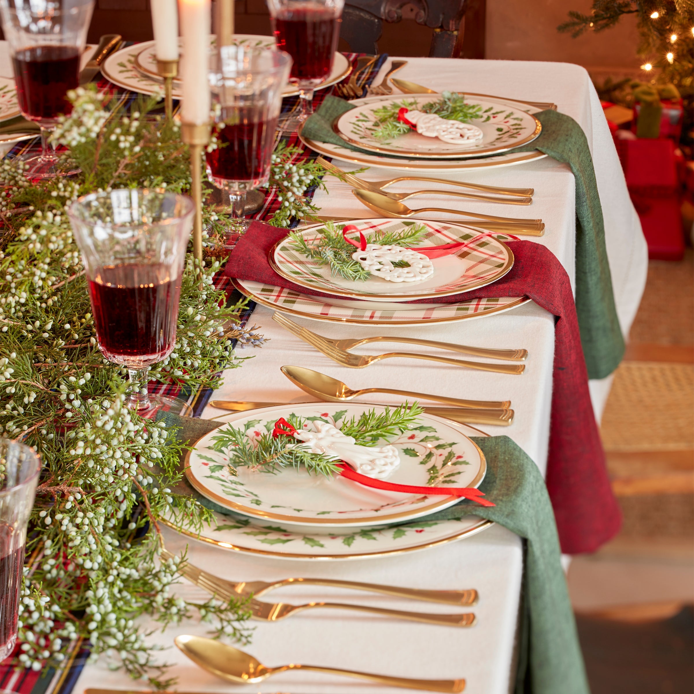 Holiday 6-Piece Salad Plate Set