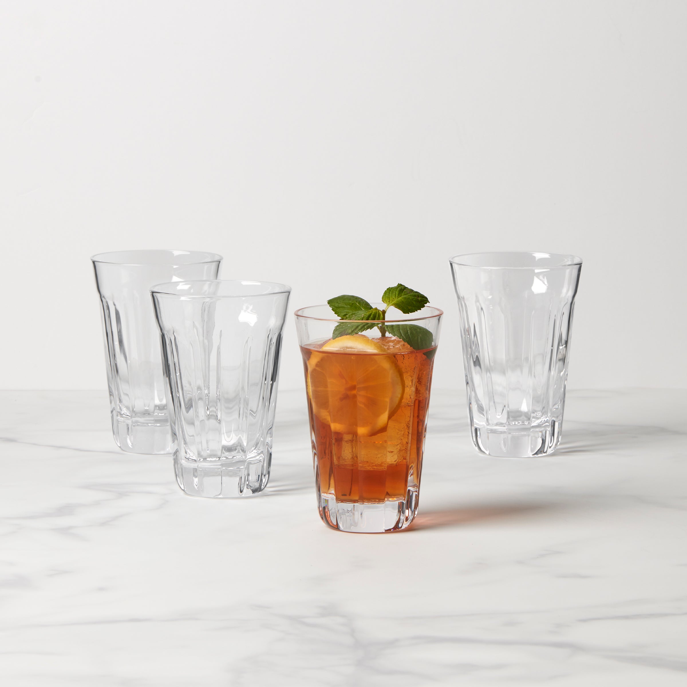 French Perle Short Glasses - Set Of 4
