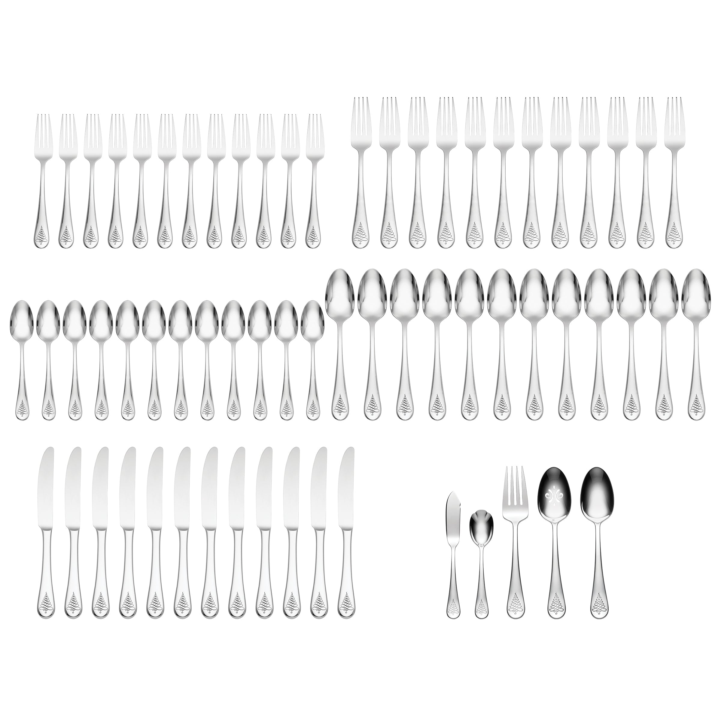 Noella 65 Piece Flatware Set