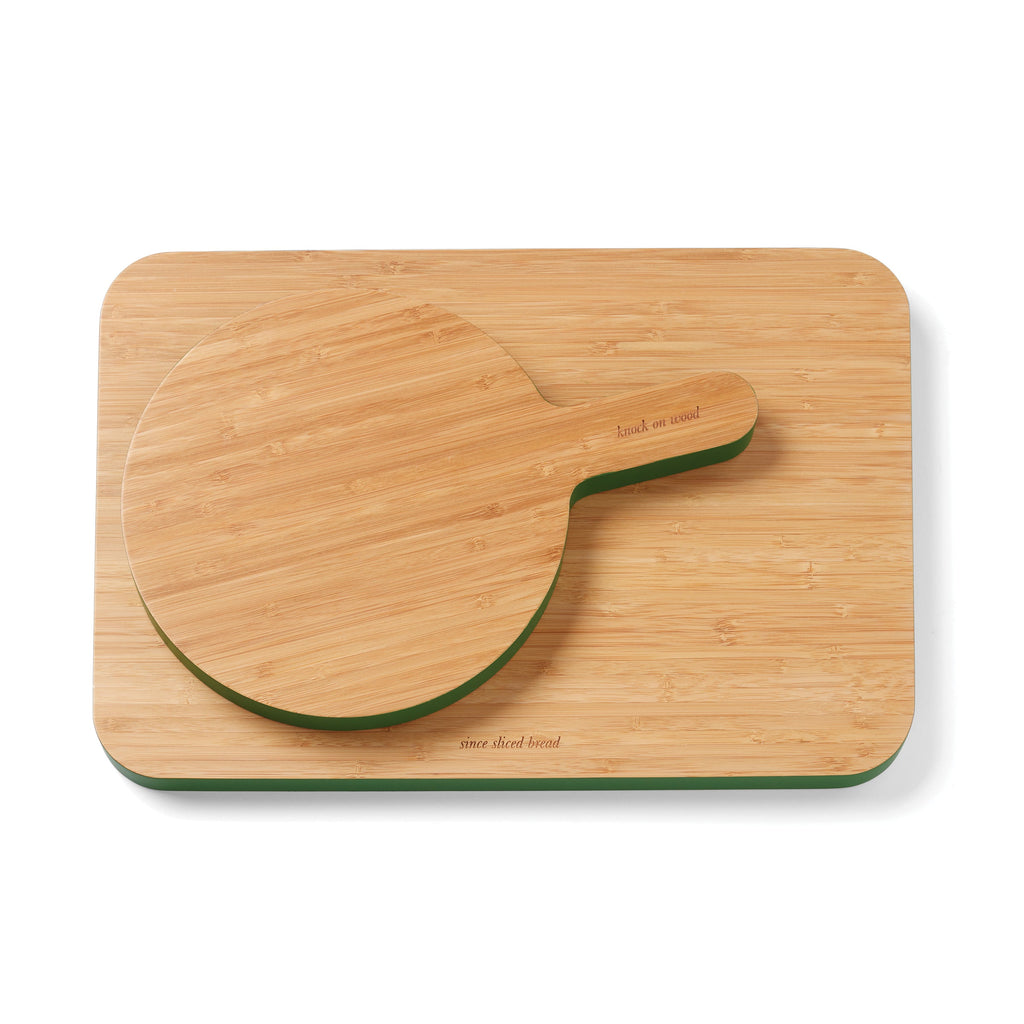 Knock On Wood 2-Piece Cutting Board Set