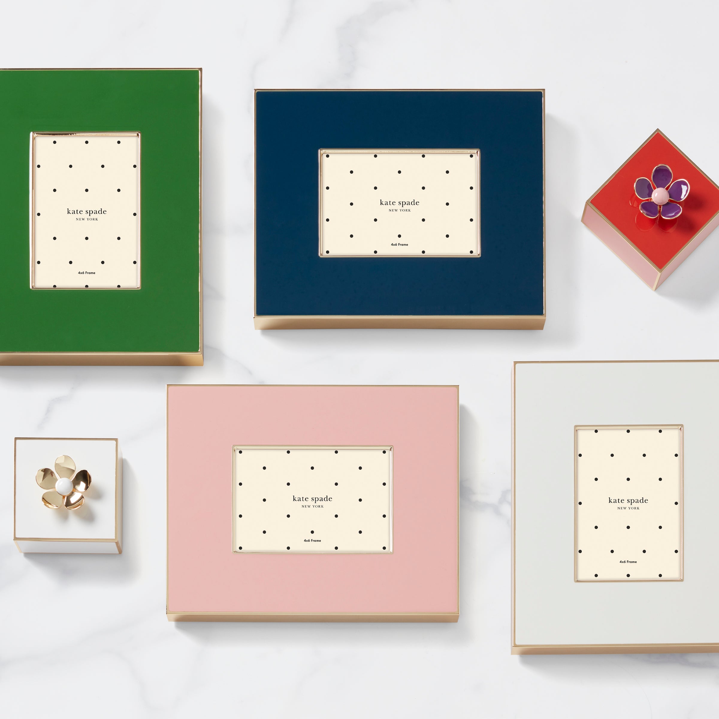 "Make It Pop 4"" x 6"" Frame - Navy"