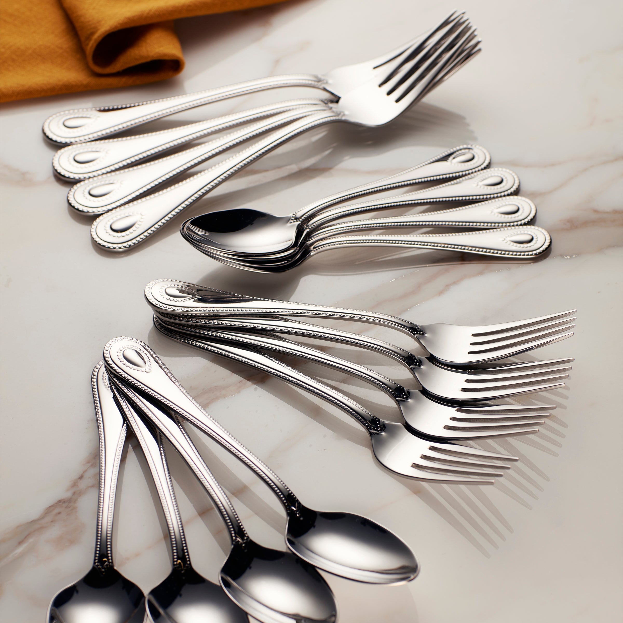 French Perle Salad Fork - Set of 4