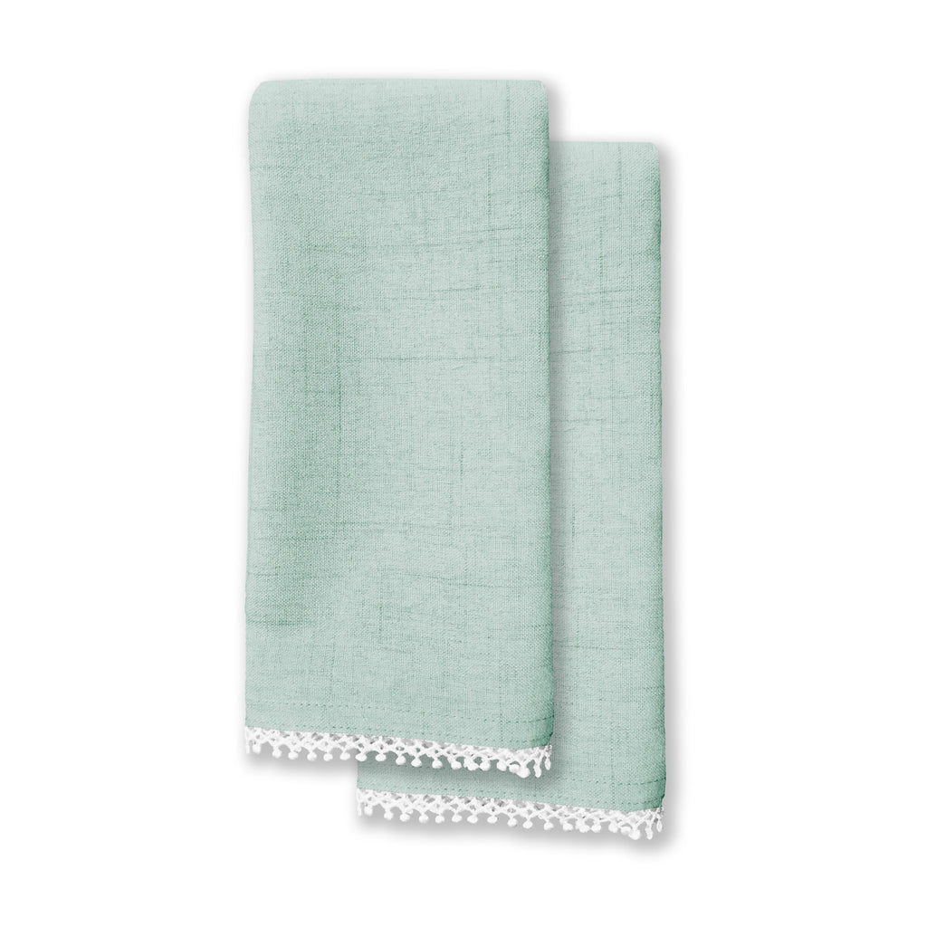 French Perle Ice Blue Napkin - 2 Pack