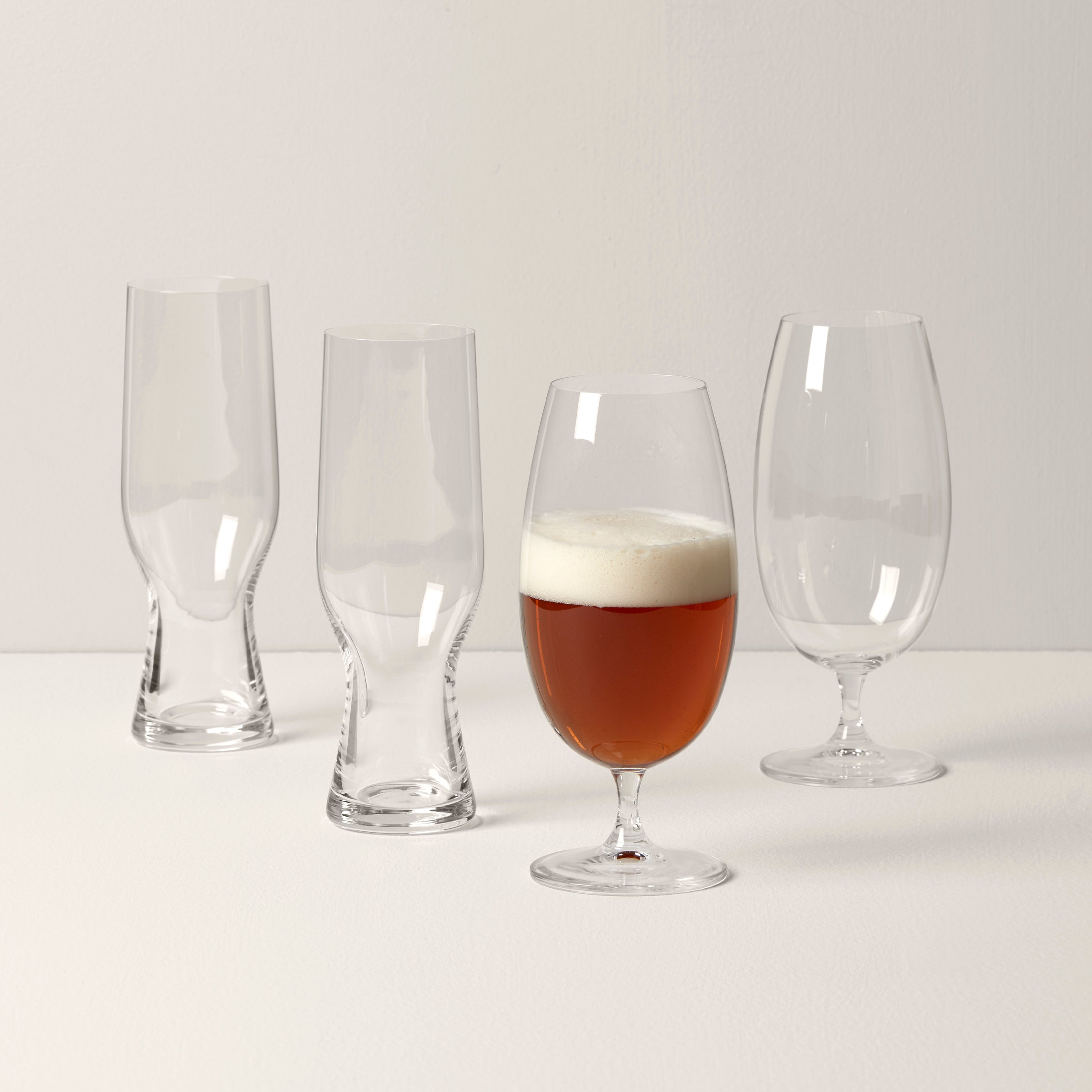 Tuscany Classics Assorted Beer Glasses - Set Of 4