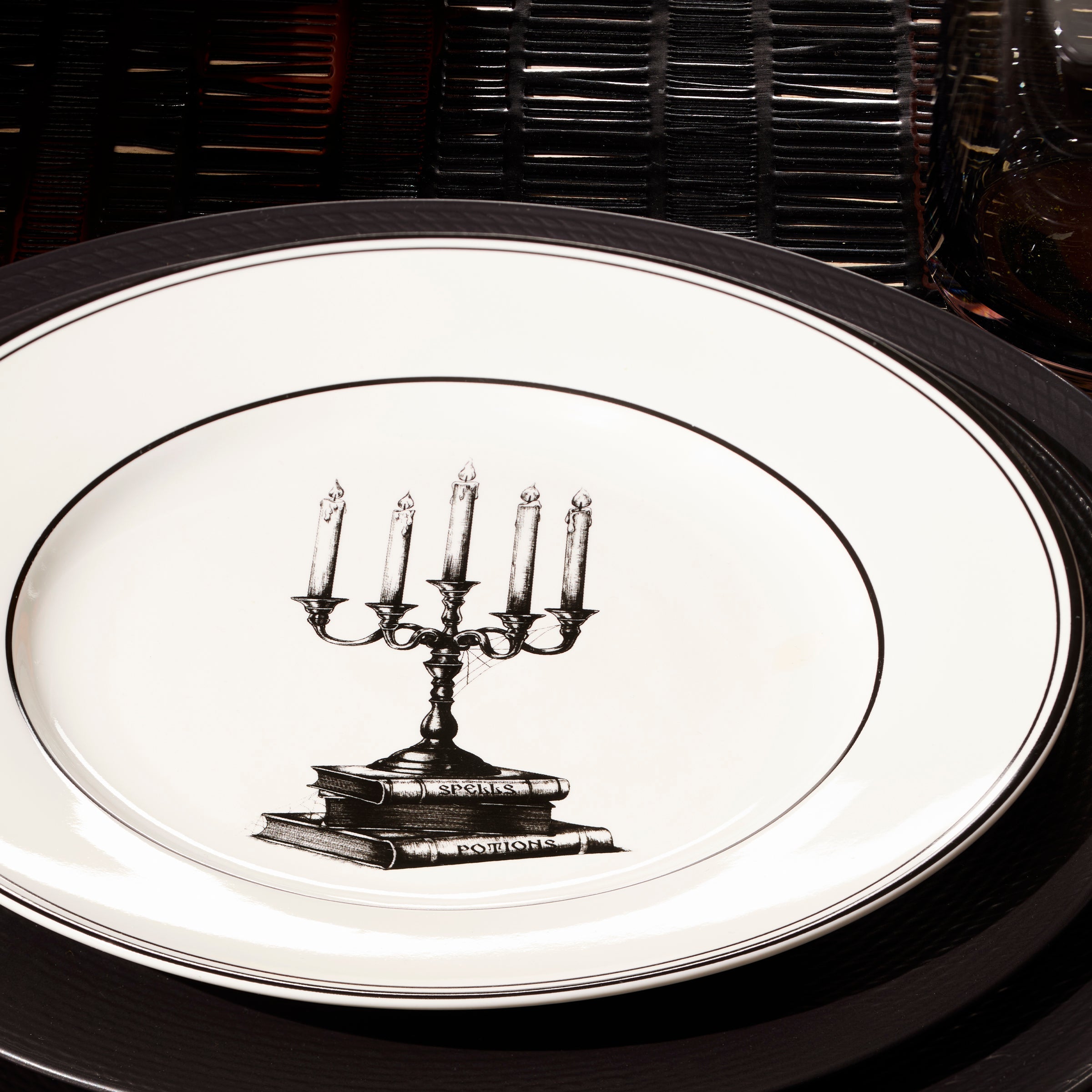 LX Collective Tray With 3 Dip Bowls