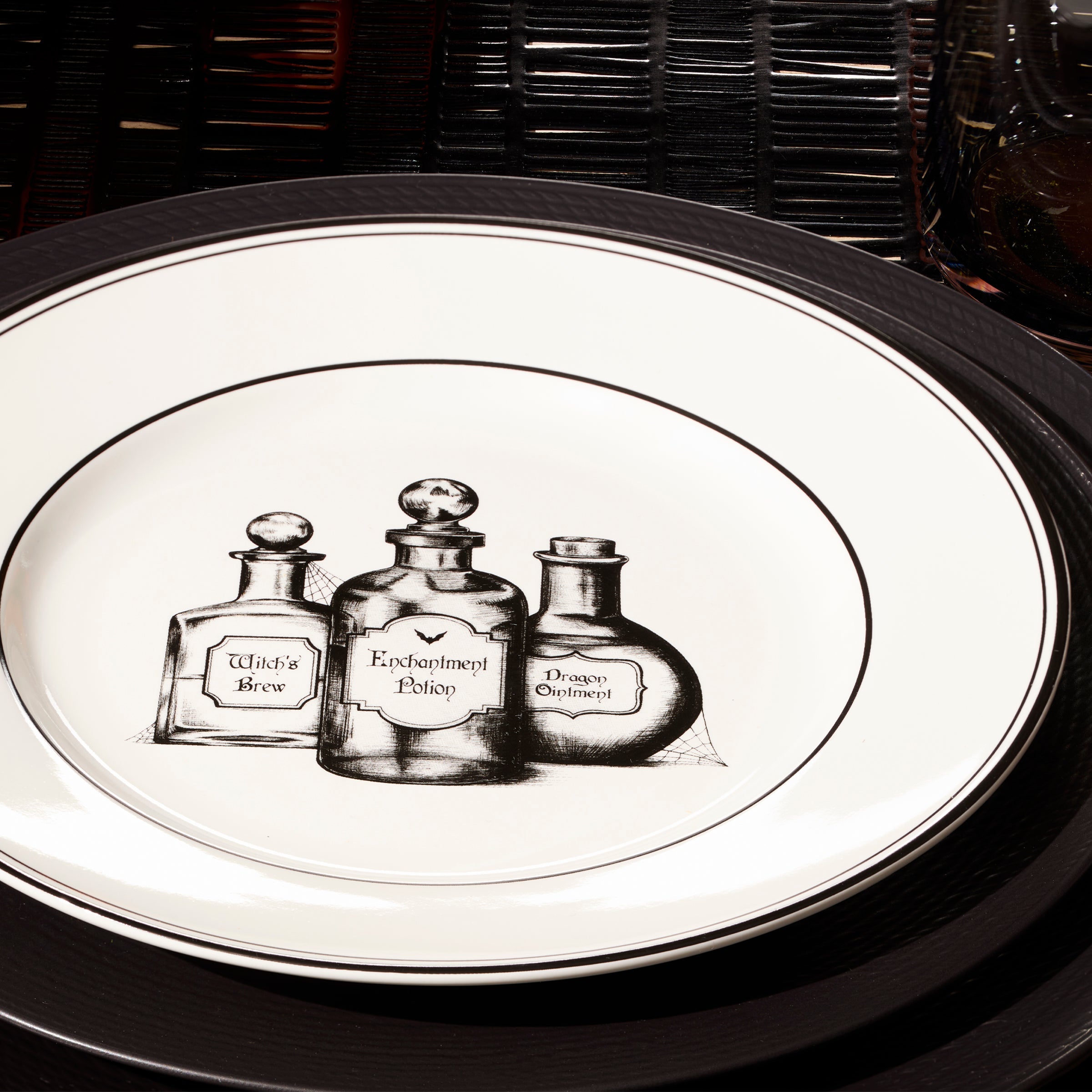 LX Collective Tray With 3 Dip Bowls